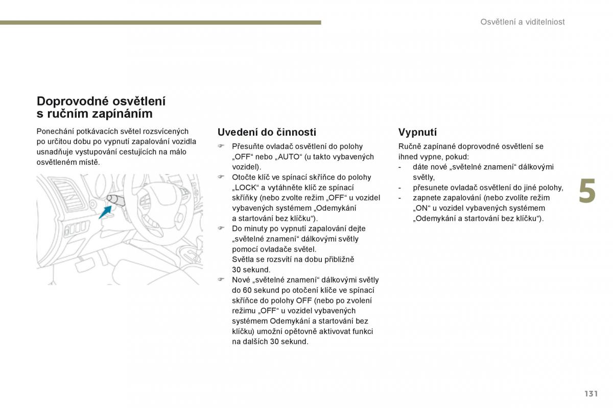 Peugeot 4008 navod k obsludze / page 133