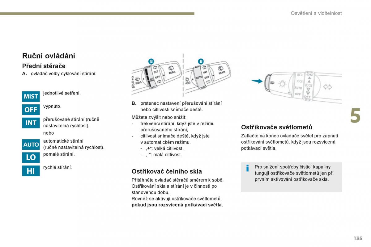 Peugeot 4008 navod k obsludze / page 137