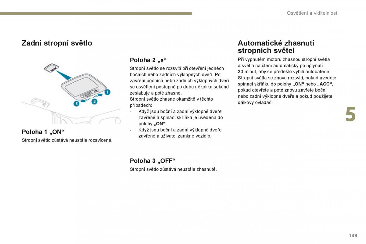 Peugeot 4008 navod k obsludze / page 141