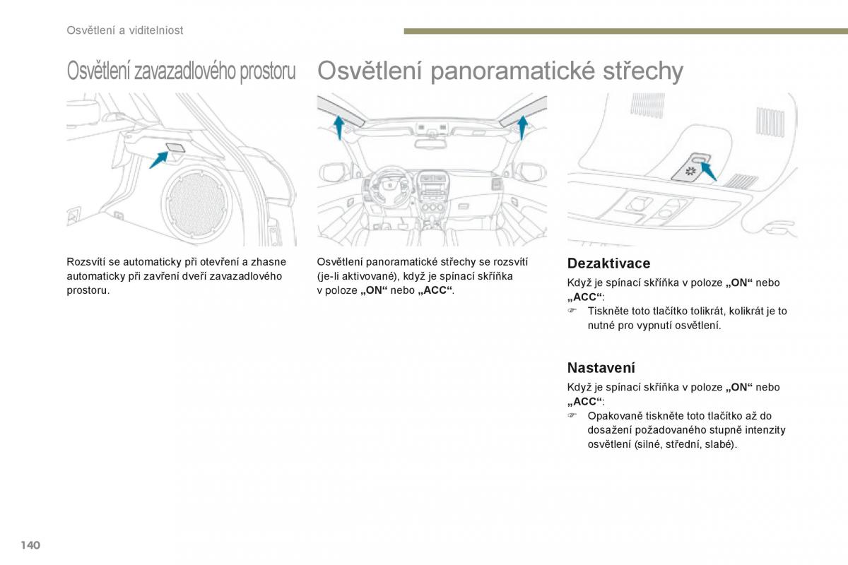 Peugeot 4008 navod k obsludze / page 142