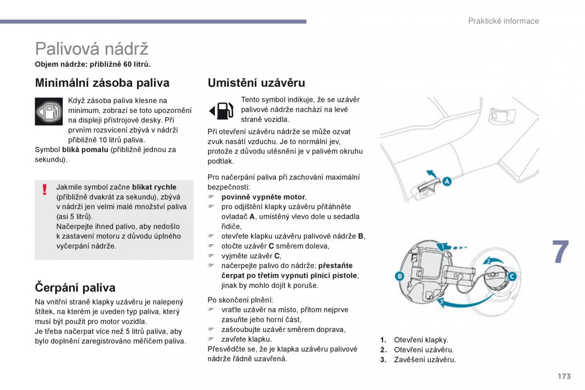 Peugeot 4008 navod k obsludze / page 175