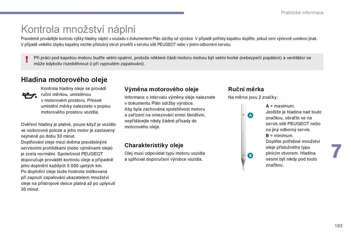 Peugeot 4008 navod k obsludze / page 185