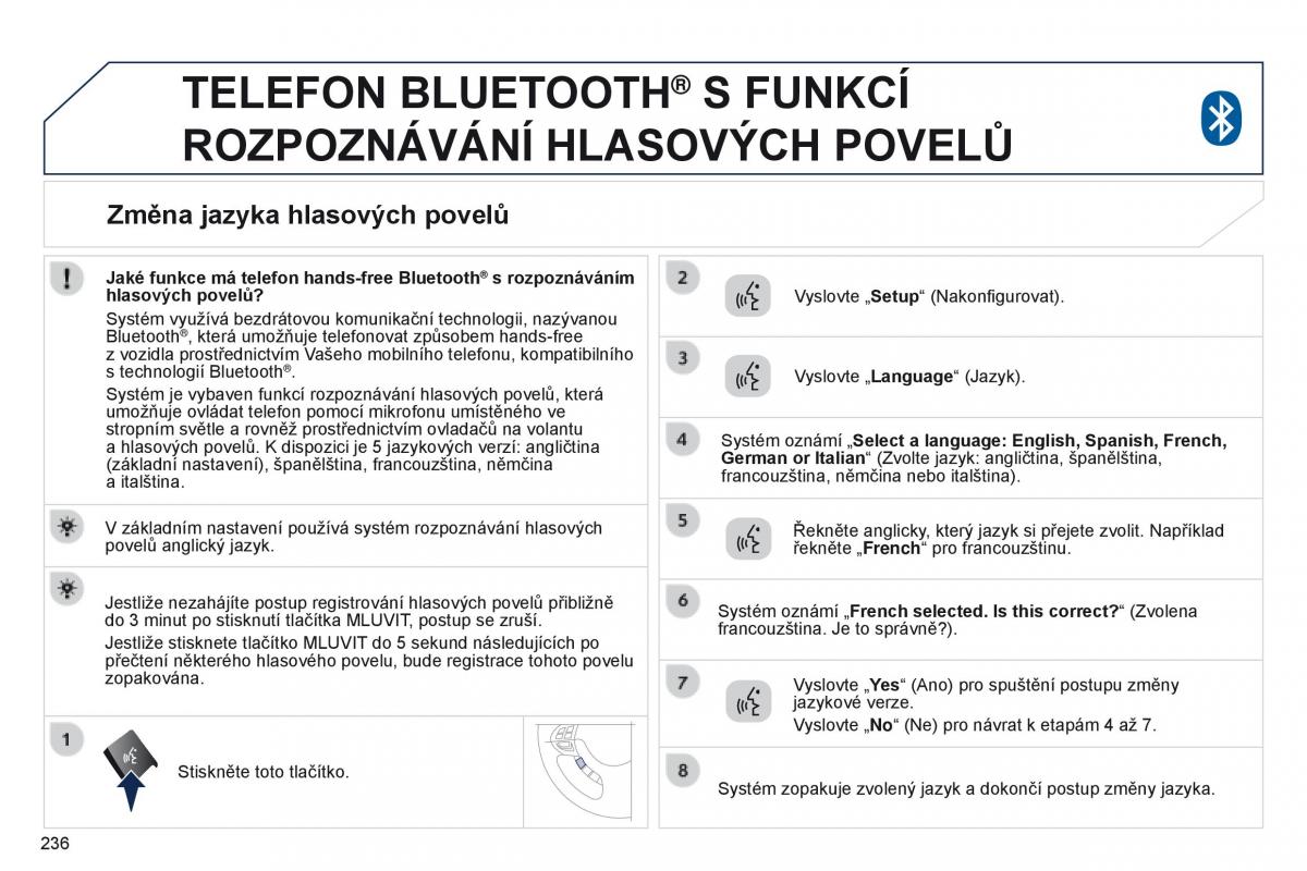 Peugeot 4008 navod k obsludze / page 238