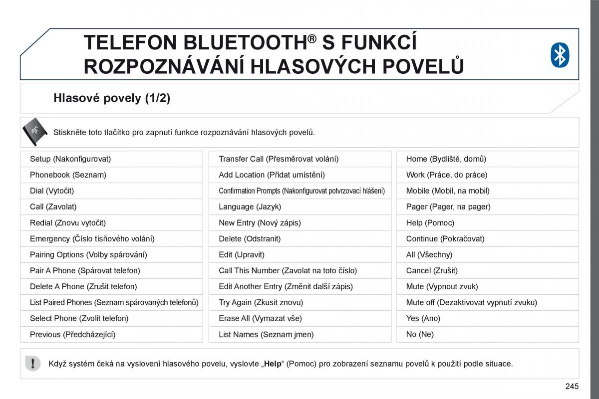 Peugeot 4008 navod k obsludze / page 247