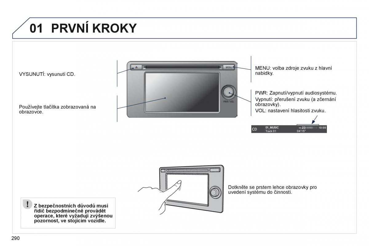 Peugeot 4008 navod k obsludze / page 292