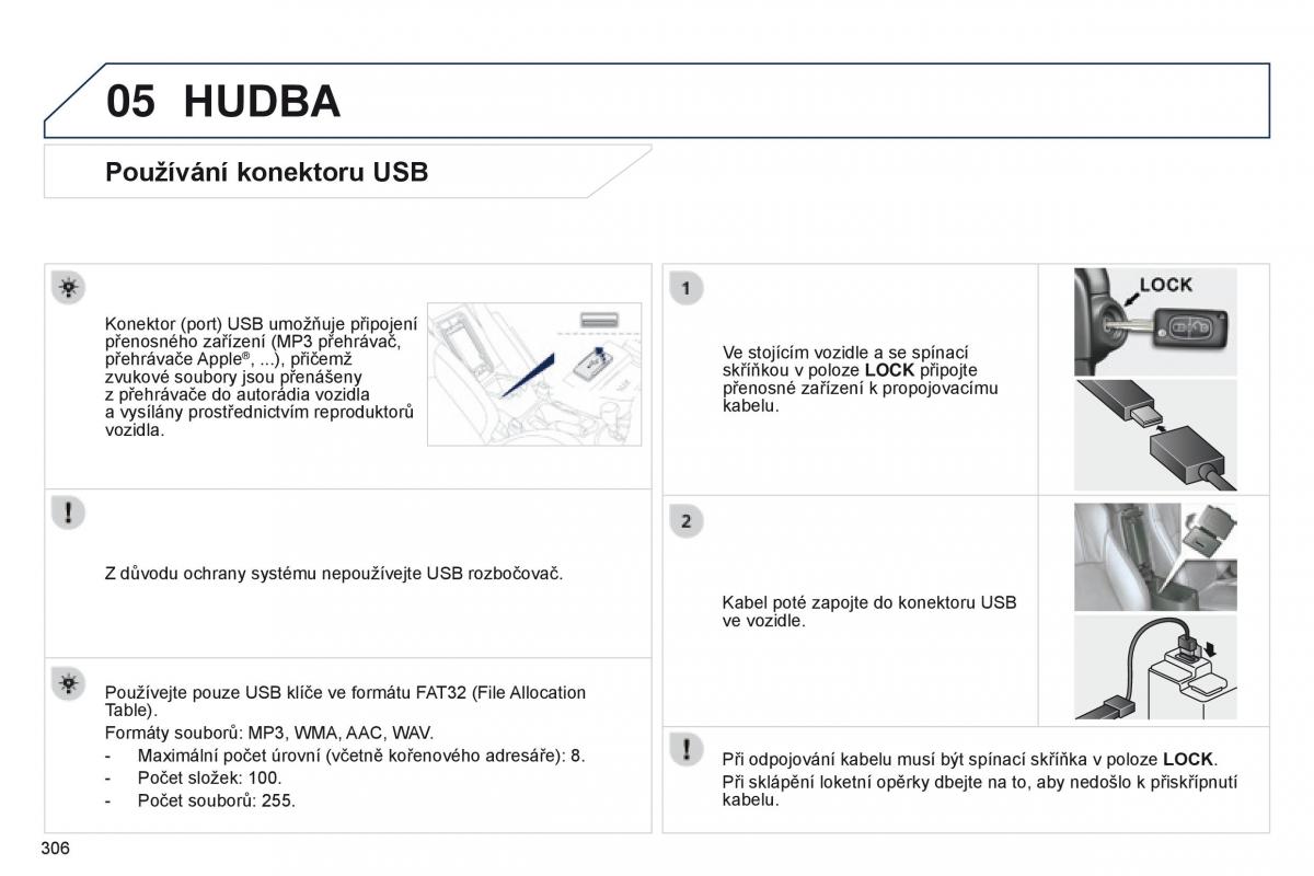 Peugeot 4008 navod k obsludze / page 308