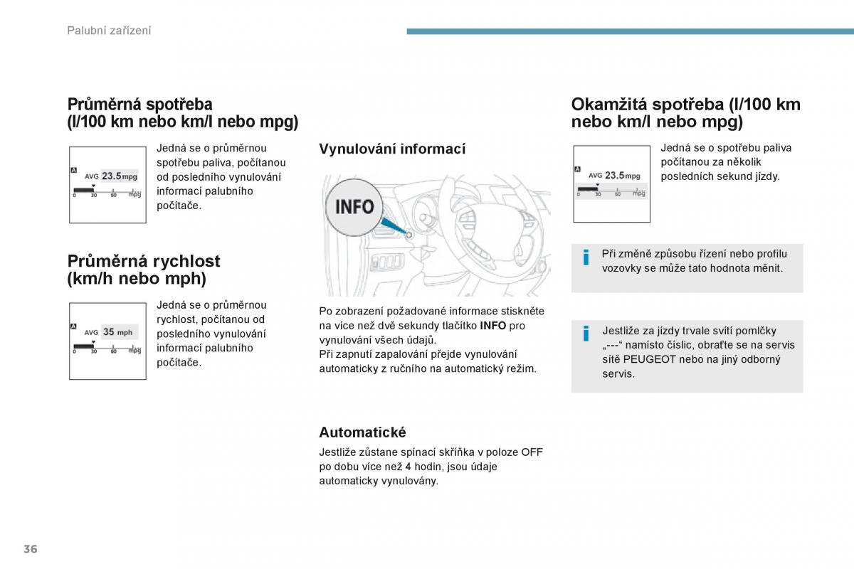 Peugeot 4008 navod k obsludze / page 38