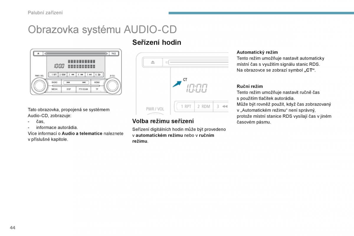 Peugeot 4008 navod k obsludze / page 46