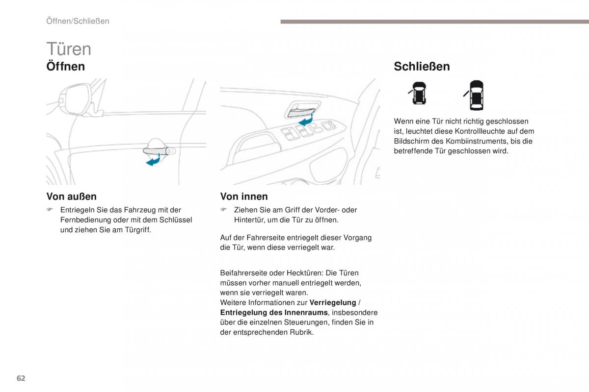 Peugeot 4008 Handbuch / page 64