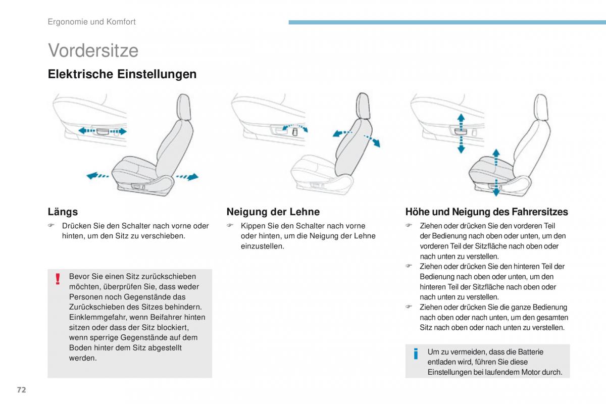 Peugeot 4008 Handbuch / page 74