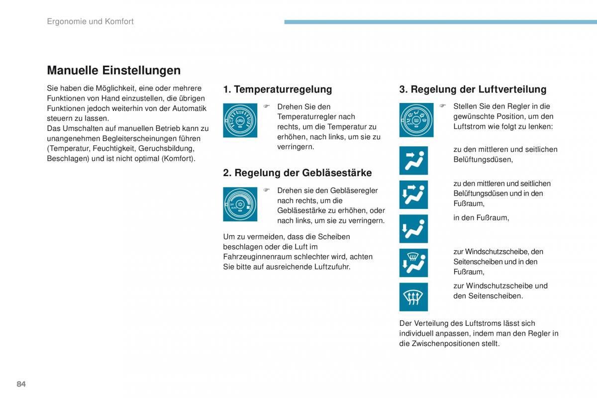 Peugeot 4008 Handbuch / page 86