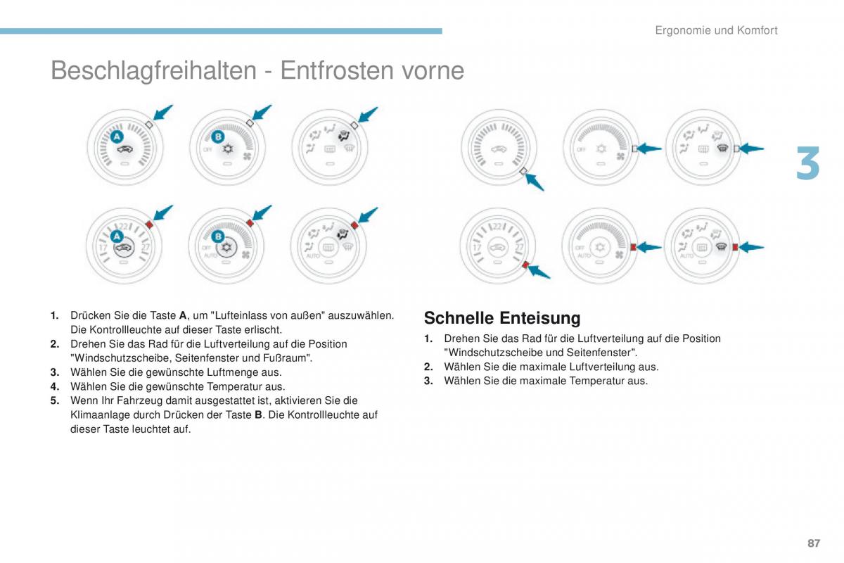 Peugeot 4008 Handbuch / page 89