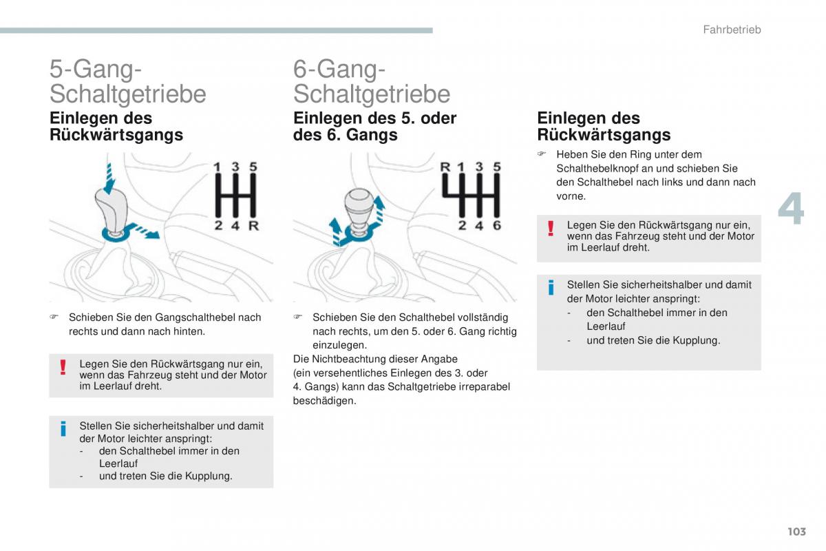 Peugeot 4008 Handbuch / page 105