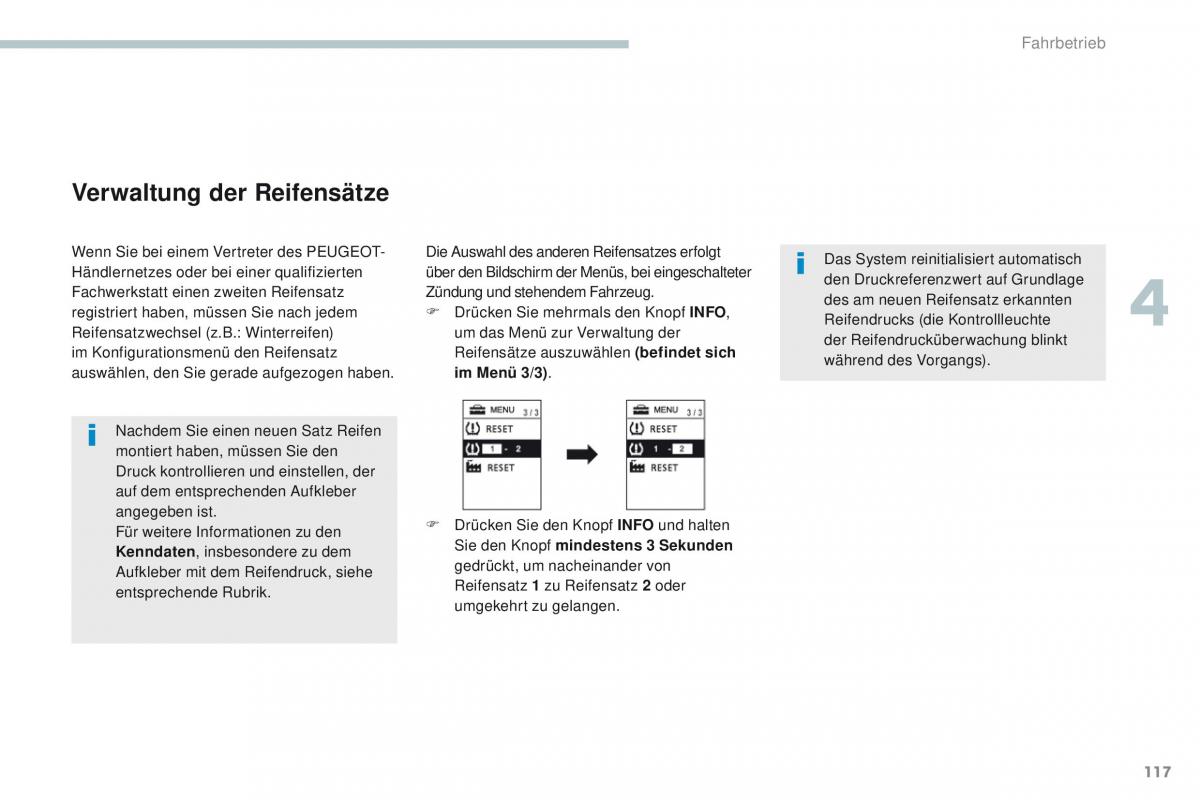 Peugeot 4008 Handbuch / page 119