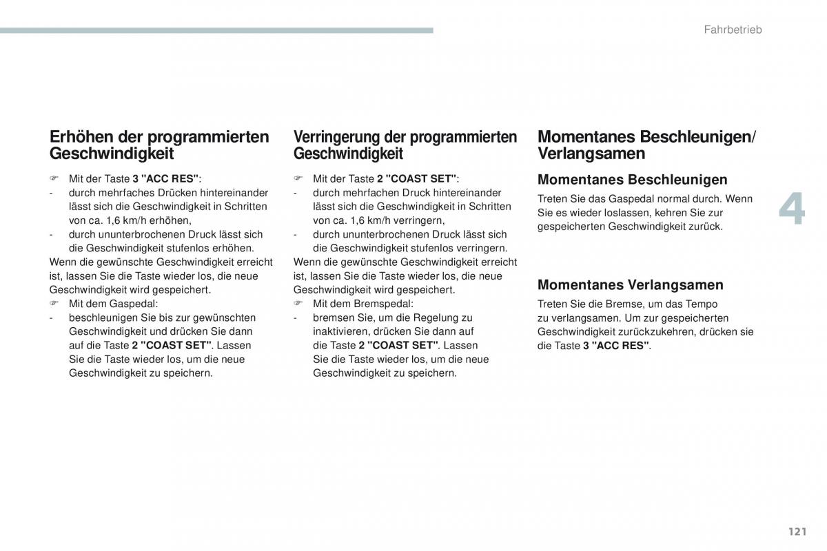 Peugeot 4008 Handbuch / page 123