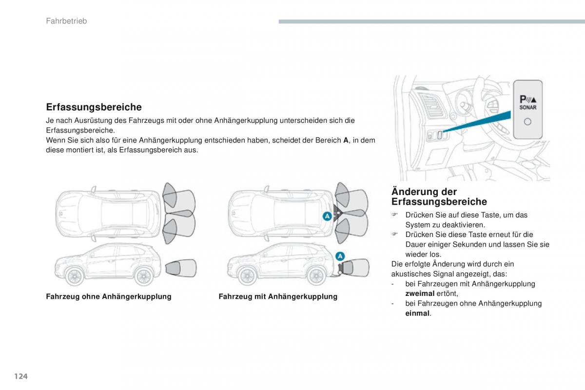 Peugeot 4008 Handbuch / page 126