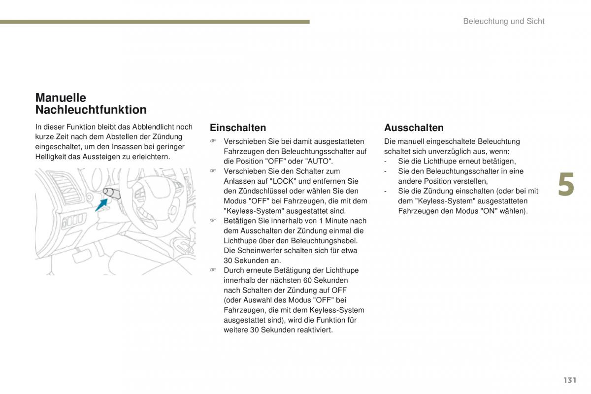 Peugeot 4008 Handbuch / page 133