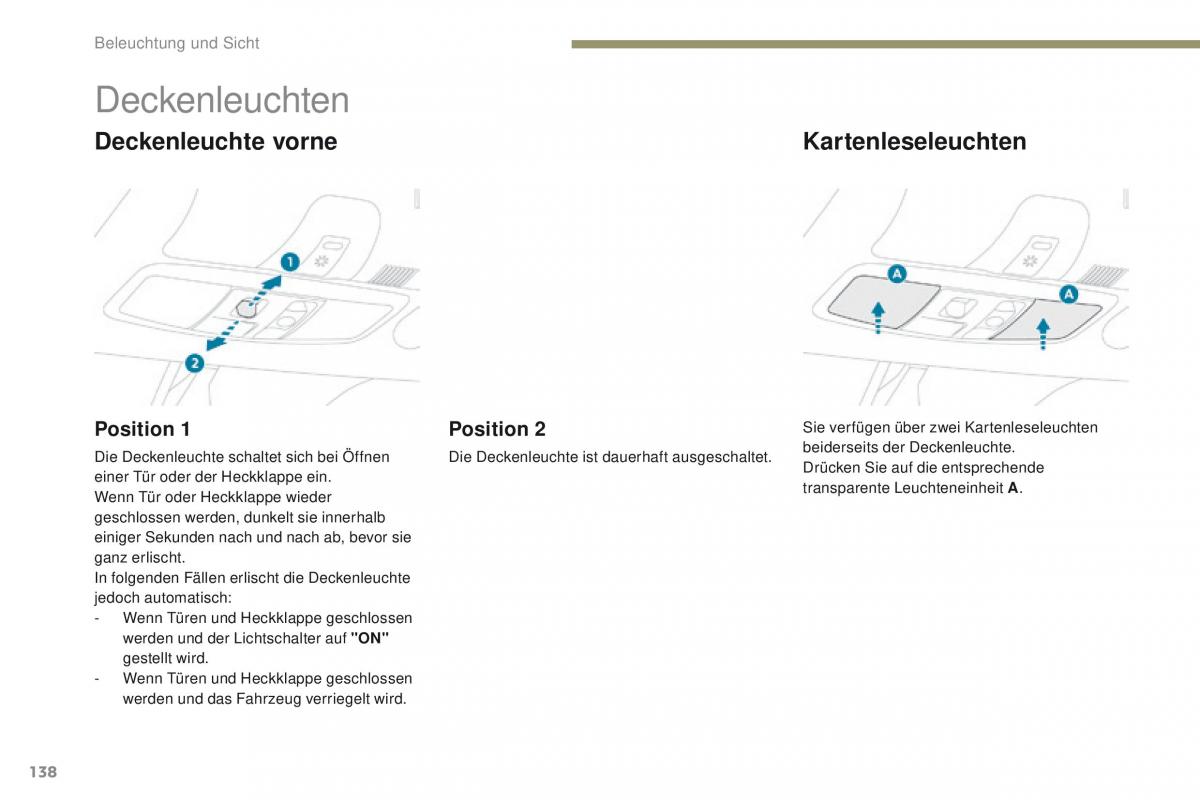 Peugeot 4008 Handbuch / page 140