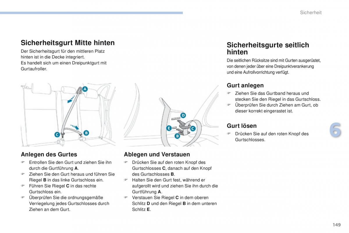 Peugeot 4008 Handbuch / page 151