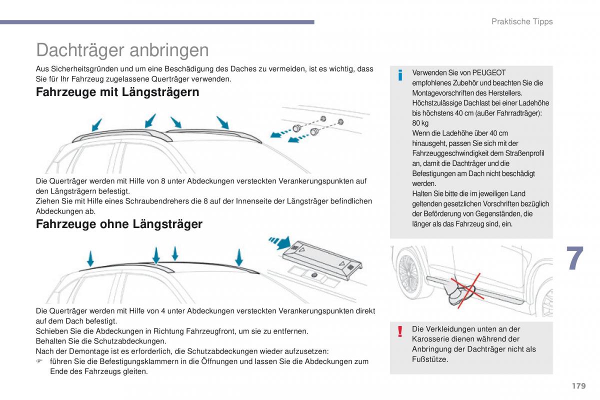 Peugeot 4008 Handbuch / page 181