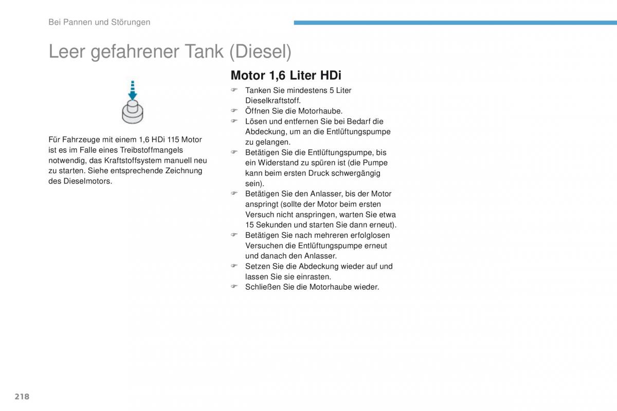 Peugeot 4008 Handbuch / page 220