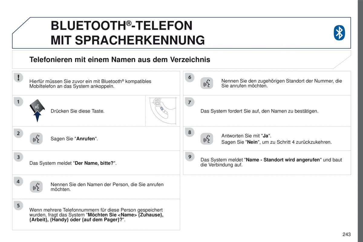 Peugeot 4008 Handbuch / page 245