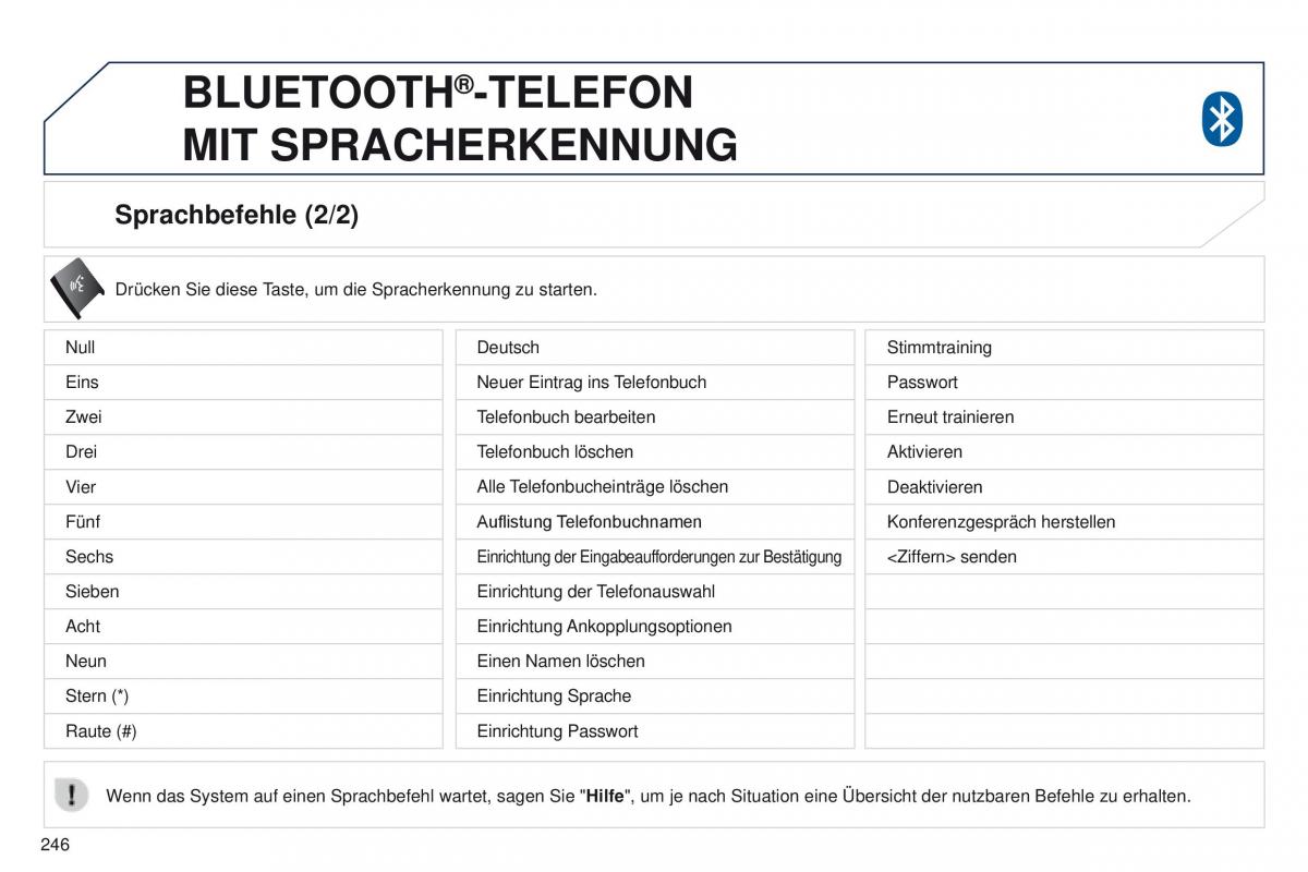 Peugeot 4008 Handbuch / page 248