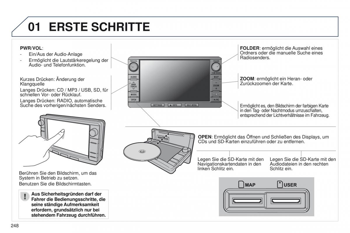 Peugeot 4008 Handbuch / page 250