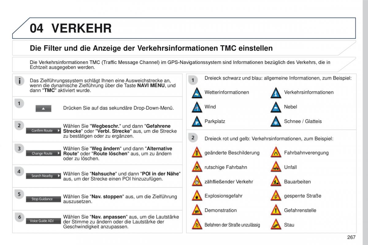 Peugeot 4008 Handbuch / page 269