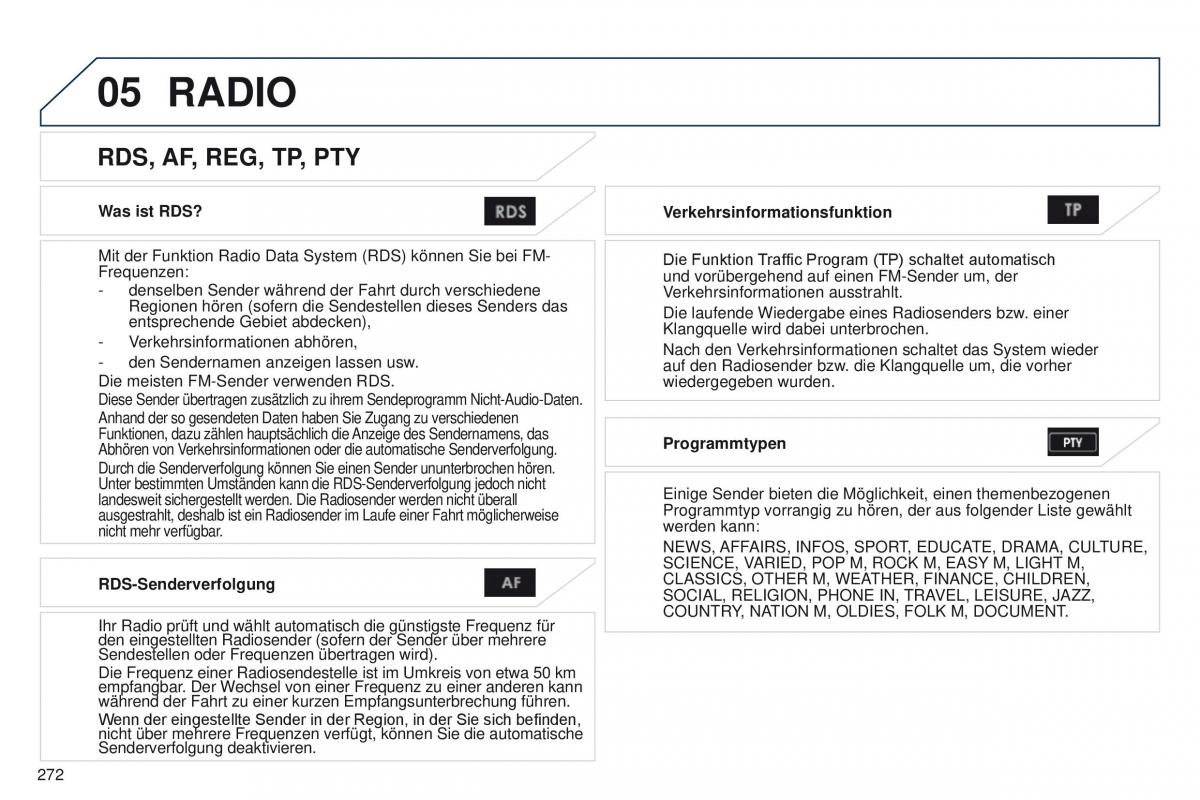 Peugeot 4008 Handbuch / page 274