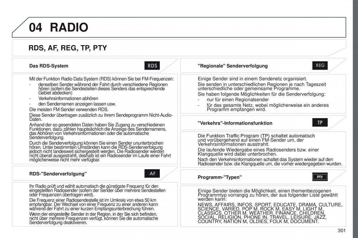 Peugeot 4008 Handbuch / page 303