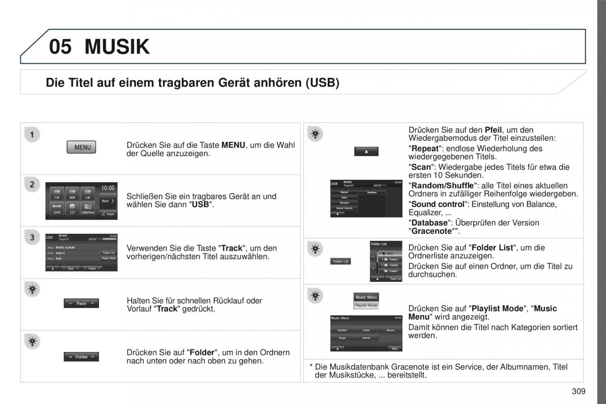 Peugeot 4008 Handbuch / page 311