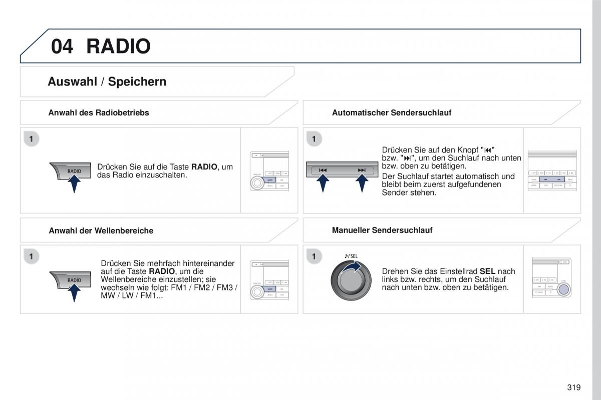 Peugeot 4008 Handbuch / page 321