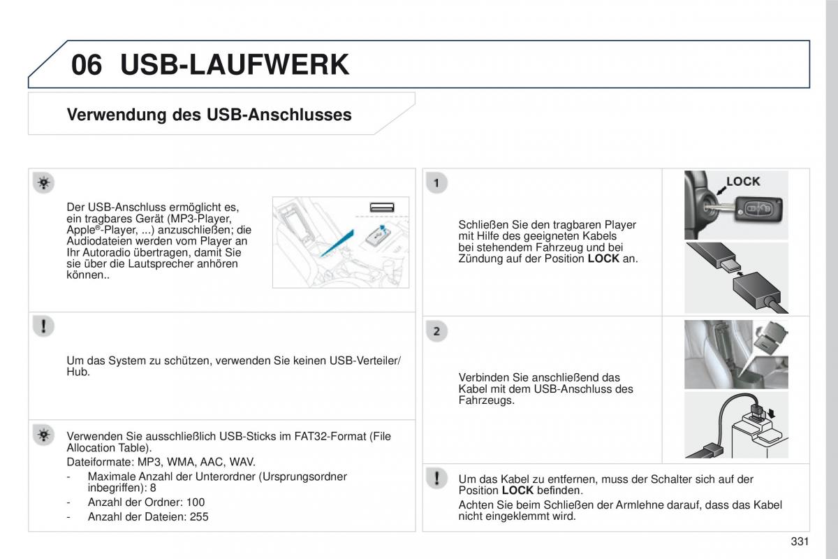 Peugeot 4008 Handbuch / page 333