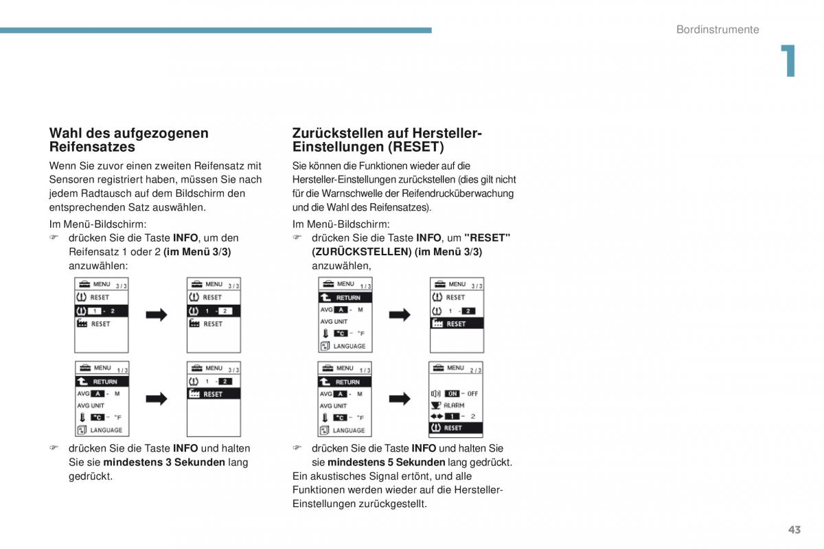 Peugeot 4008 Handbuch / page 45