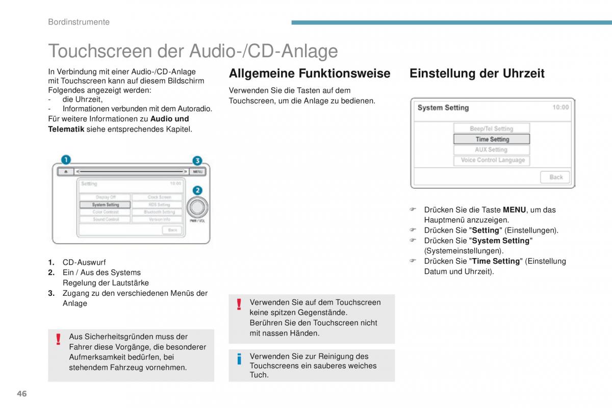 Peugeot 4008 Handbuch / page 48