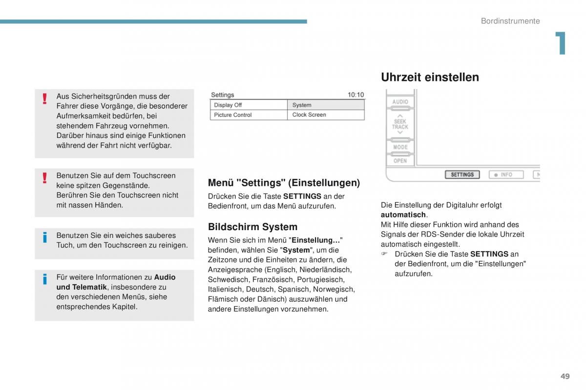 Peugeot 4008 Handbuch / page 51