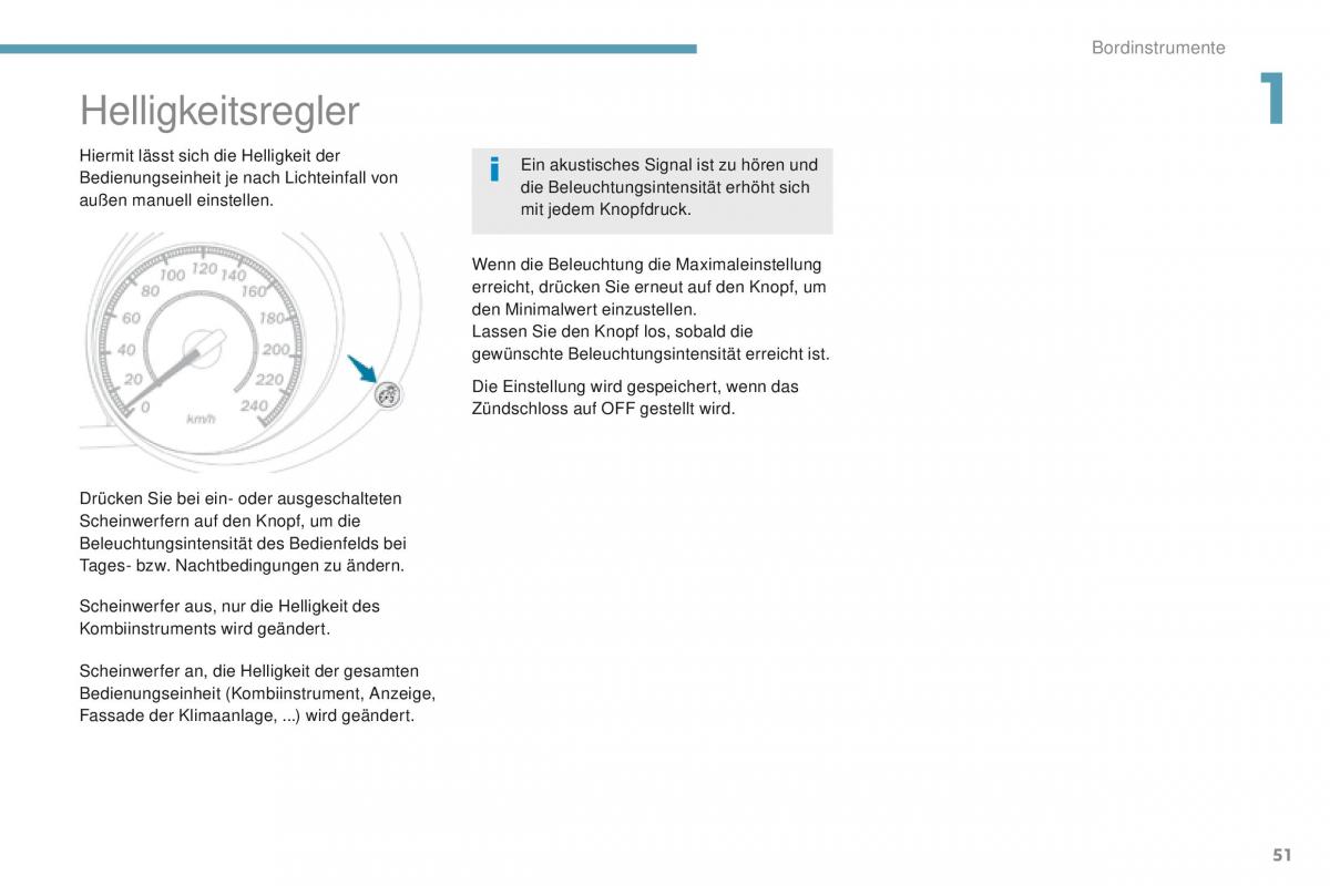 Peugeot 4008 Handbuch / page 53