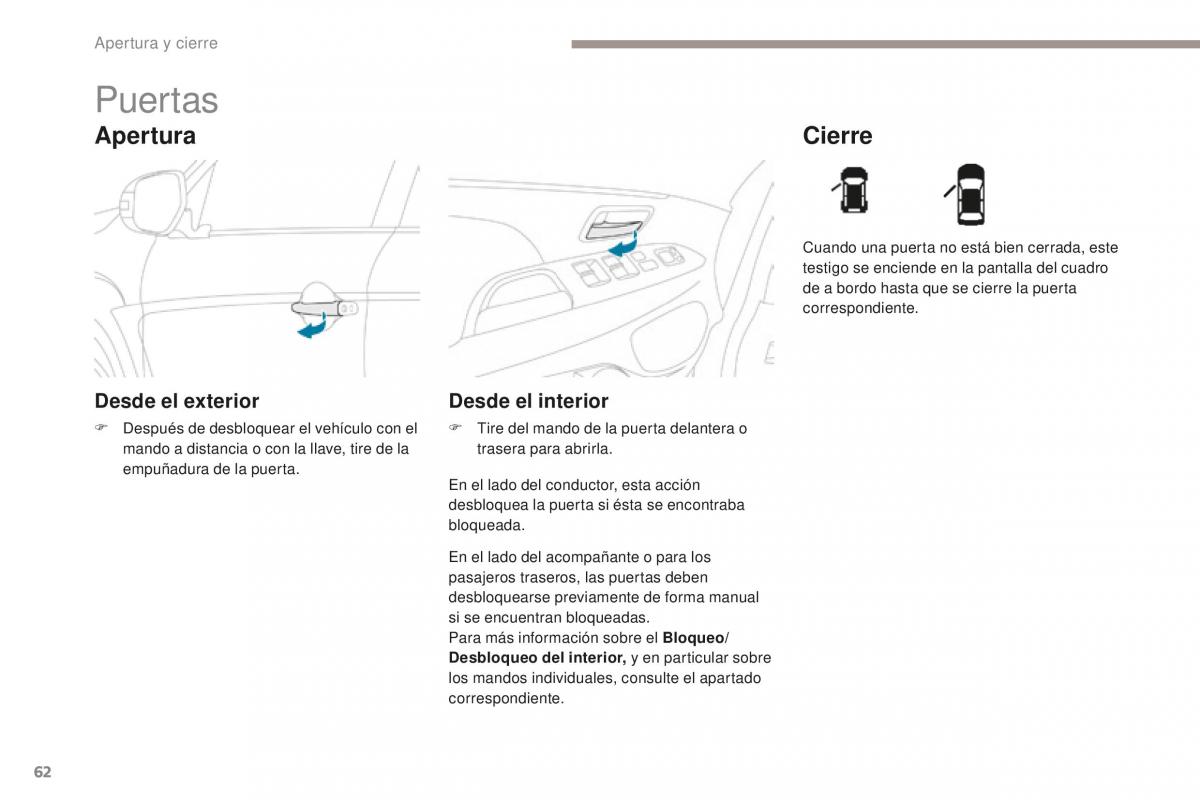 Peugeot 4008 manual del propietario / page 64