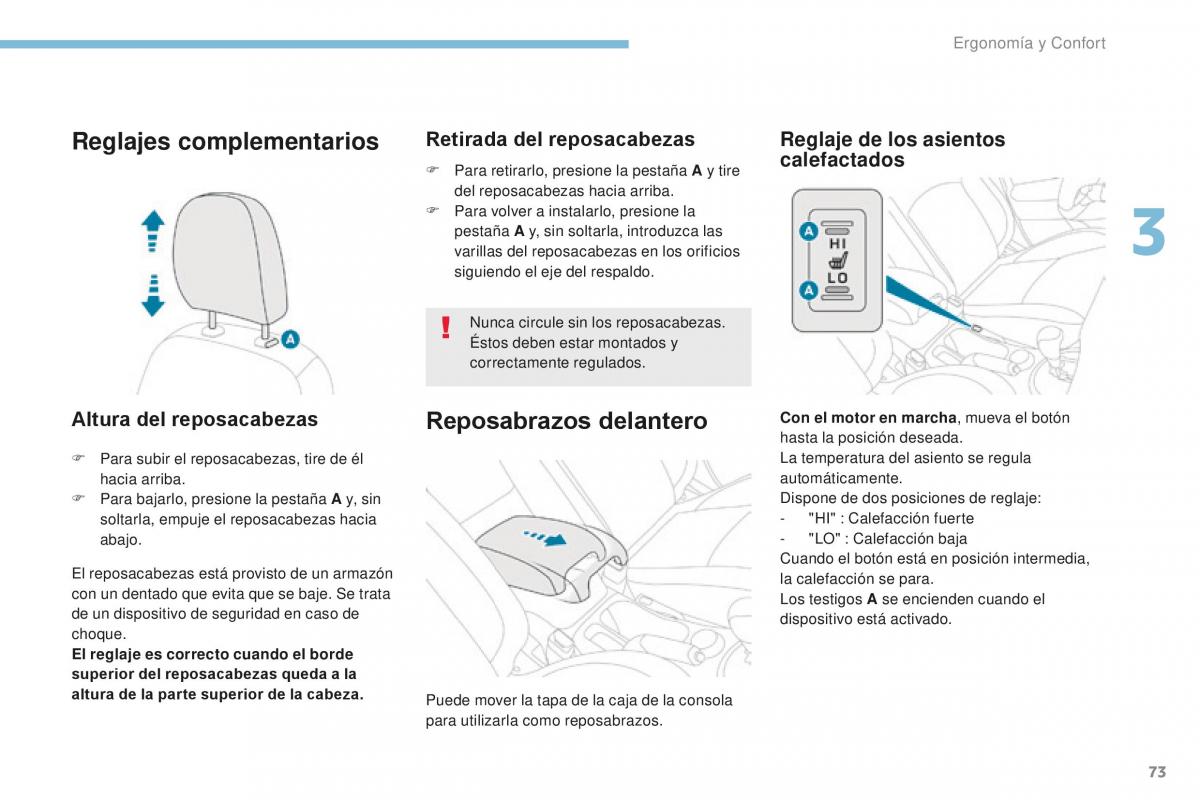 Peugeot 4008 manual del propietario / page 75