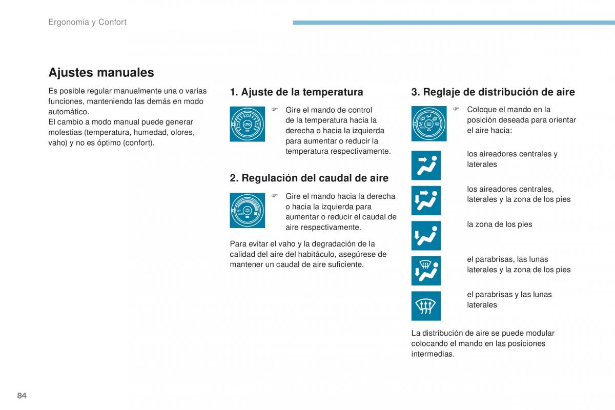 Peugeot 4008 manual del propietario / page 86