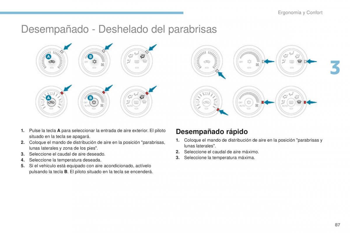 Peugeot 4008 manual del propietario / page 89