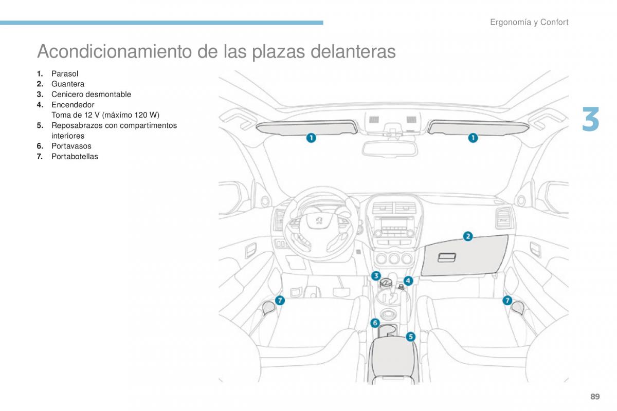 Peugeot 4008 manual del propietario / page 91