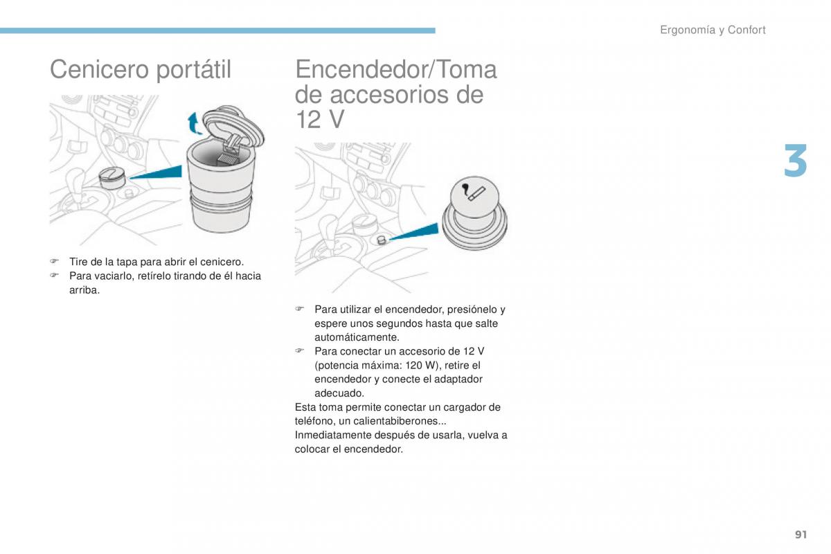 Peugeot 4008 manual del propietario / page 93