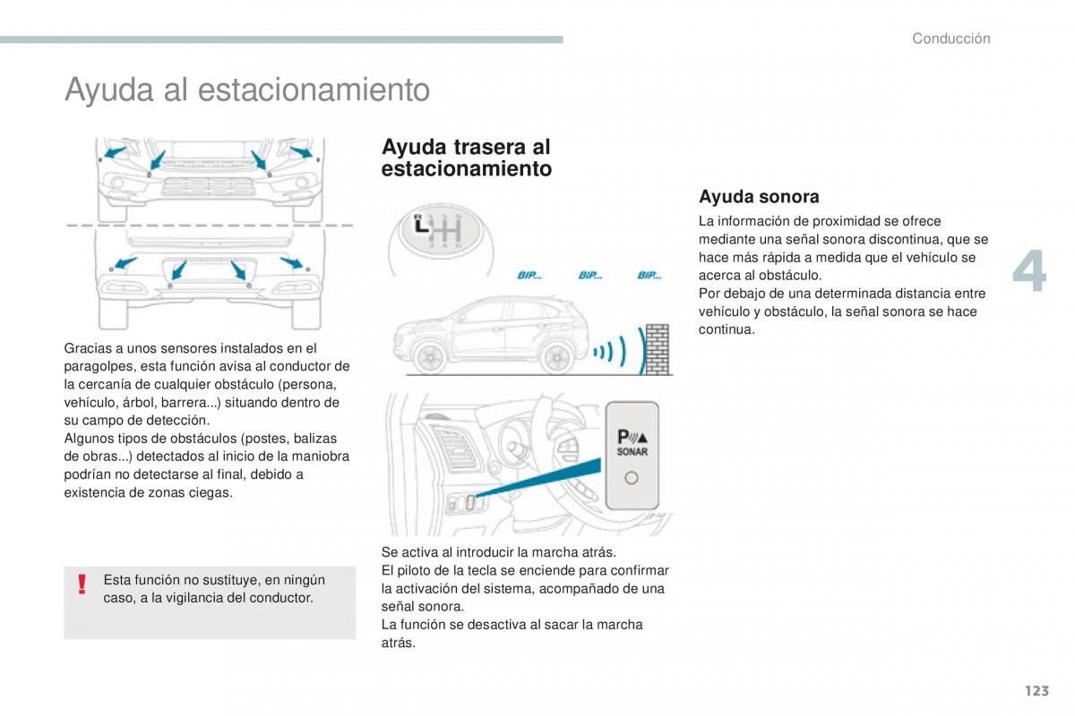 Peugeot 4008 manual del propietario / page 125