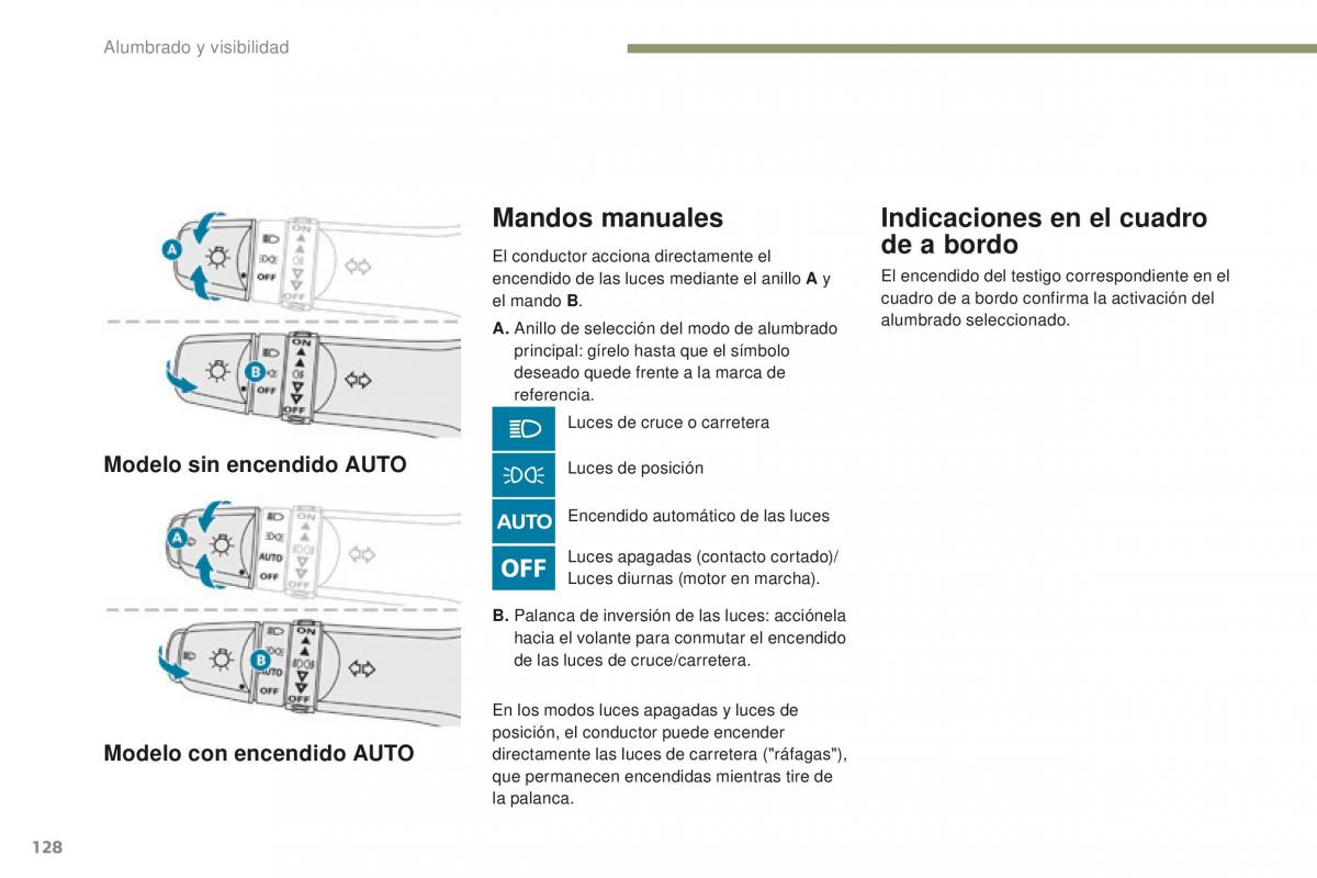 Peugeot 4008 manual del propietario / page 130