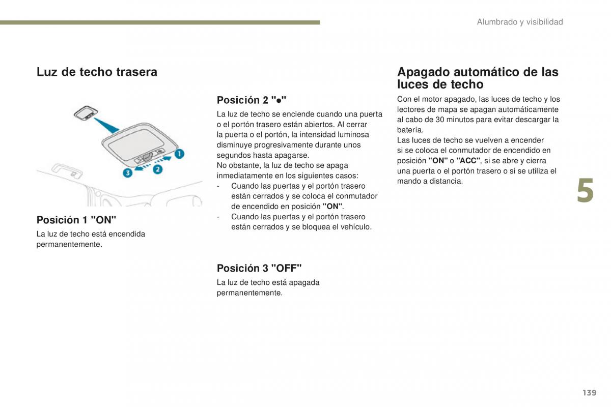 Peugeot 4008 manual del propietario / page 141