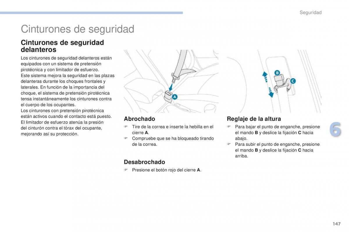 Peugeot 4008 manual del propietario / page 149