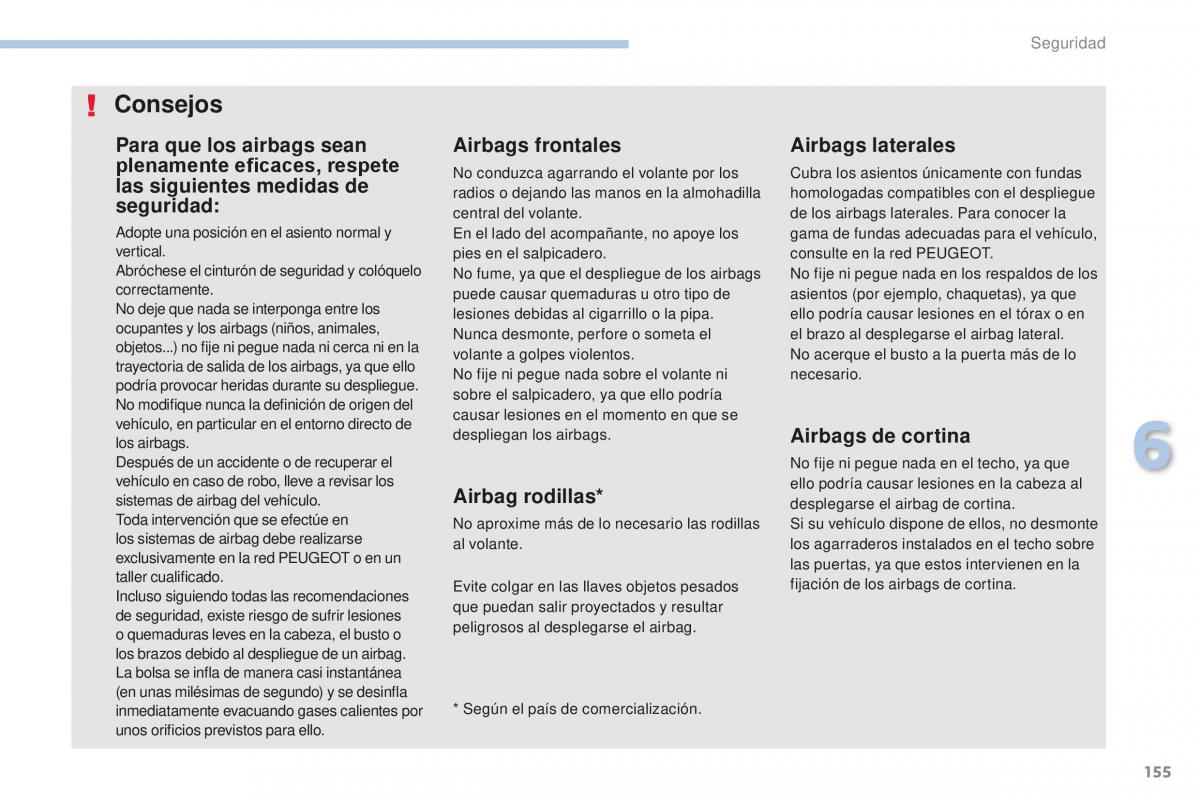 Peugeot 4008 manual del propietario / page 157