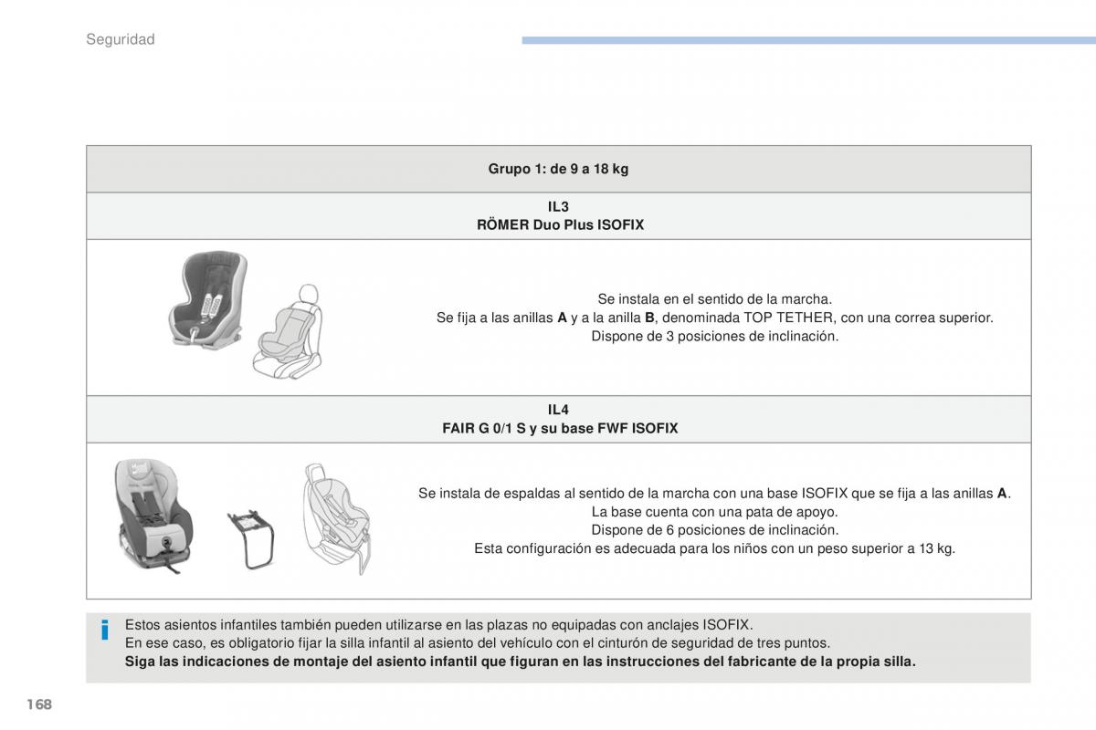 Peugeot 4008 manual del propietario / page 170